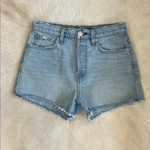 Hudson denim cut offs